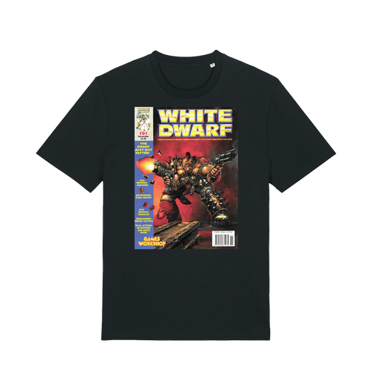 Black Printed T-shirt Front