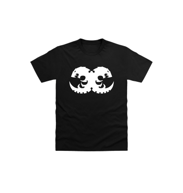 Black Printed Kids T-Shirt