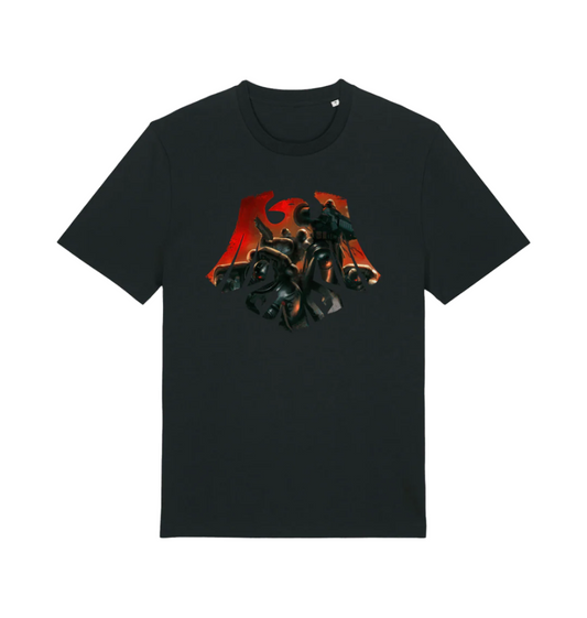 Black Printed T-shirt