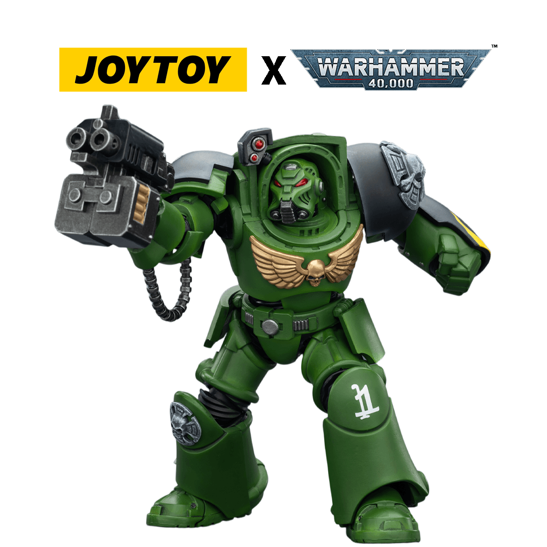 JOYTOY WARHAMMER サラマンダー 2点セット JoyToy Warhammer 40,000 Action Figure - Salamanders, Terminator 2