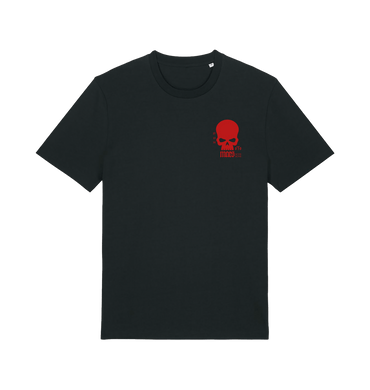 Black Printed T-shirt Front