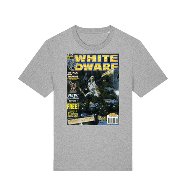 Heather Grey Printed T-shirt Front