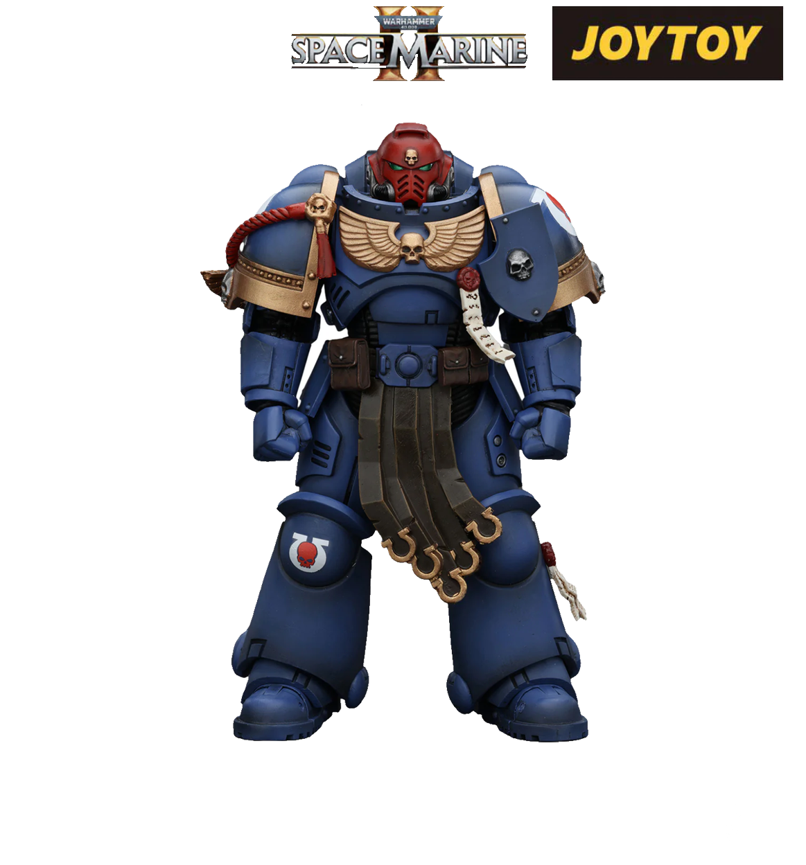 JoyToy Warhammer 40,000: Space Marine 2 Action Figure - Sergeant Gadriel (1/18 Scale)