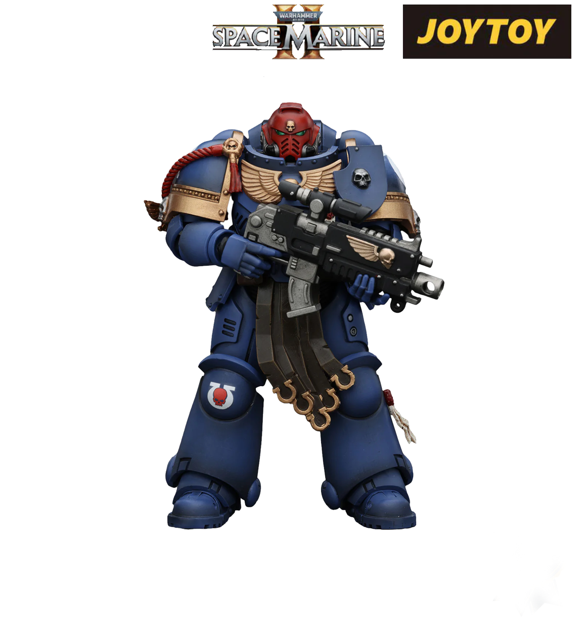 JoyToy Warhammer 40,000: Space Marine 2 Action Figure - Sergeant Gadriel (1/18 Scale)