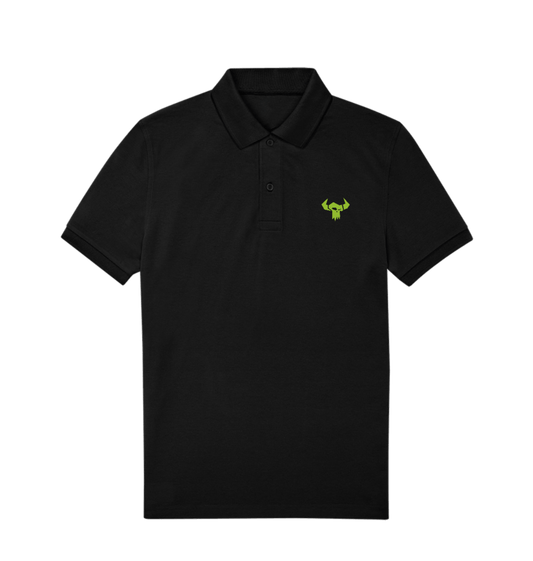 Black Polo Shirt Front