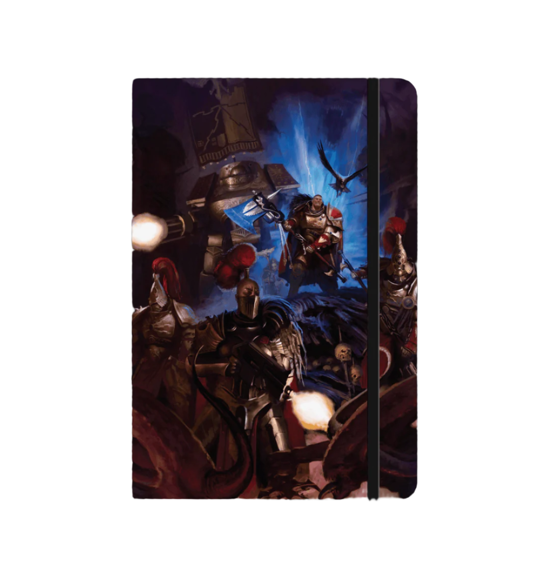 Black Adeptus Custodes Battle Notebook
