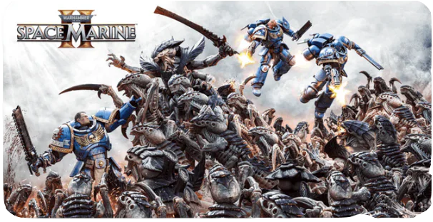 Warhammer 40,000: Space Marine 2 Large Gaming Mat