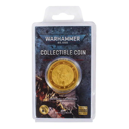Gold Warhammer 40,000: Ork Collectible Coin