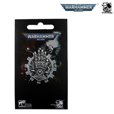 Starforged Warhammer 40,000 Chapter Icon Pin Badge - Iron Hands