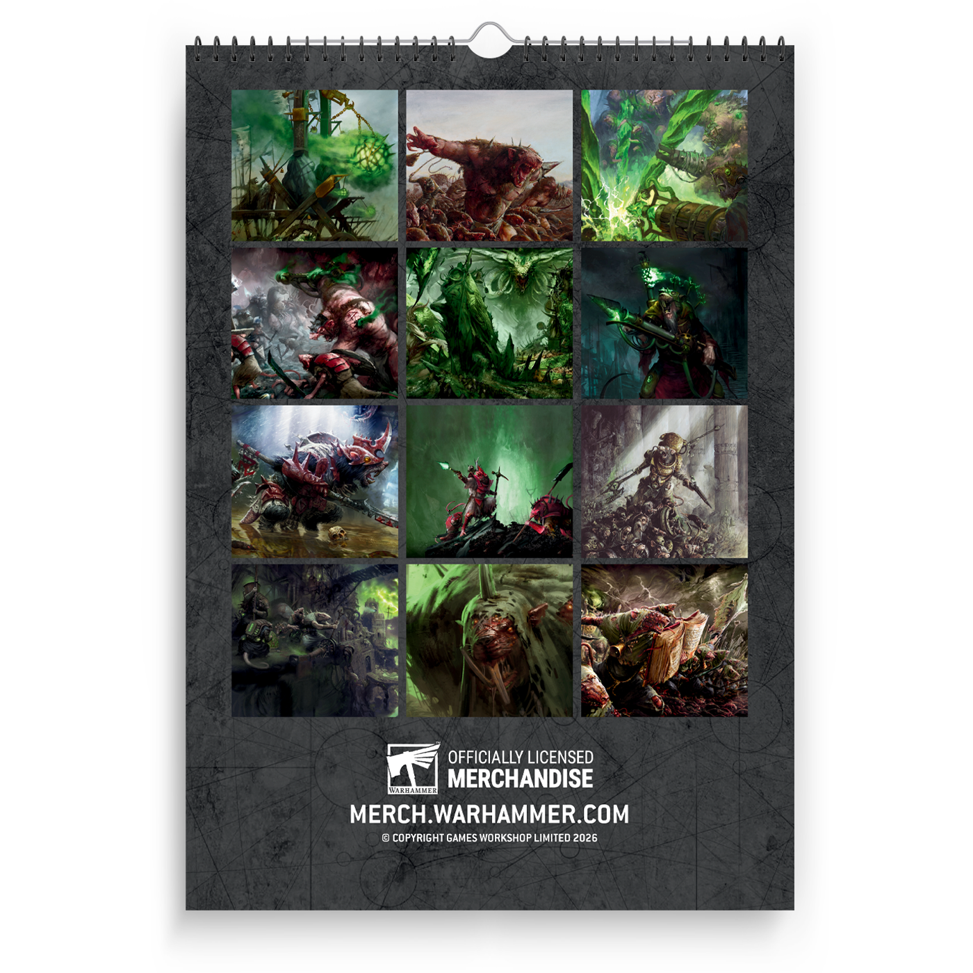 Warhammer Age of Sigmar Skaven 2026 Calendar