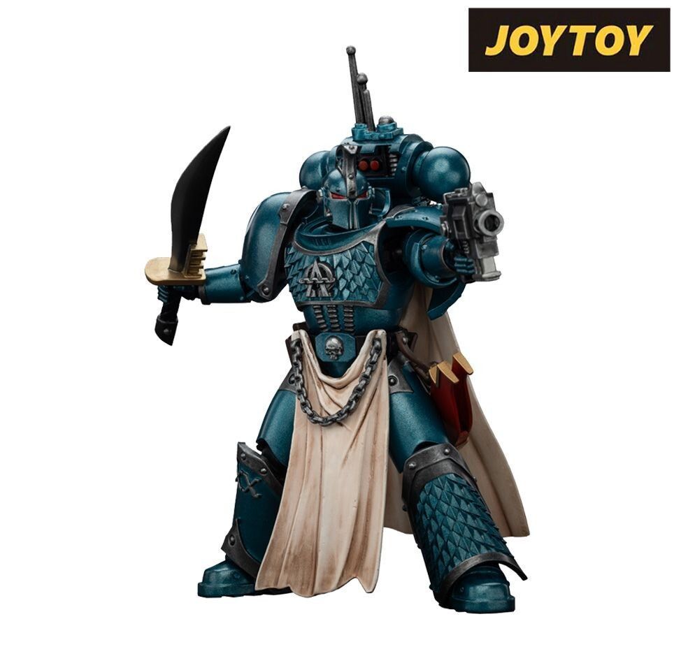 JoyToy Warhammer The Horus Heresy Action Figure - Alpha Legion, Legion Praetor with power sword (1/18 Scale)