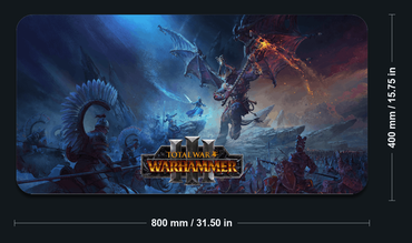 Total War: WARHAMMER III Large Gaming Mat.