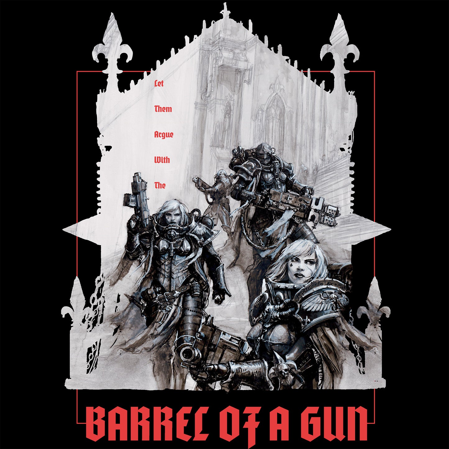 Barrel of a Gun Hoodie