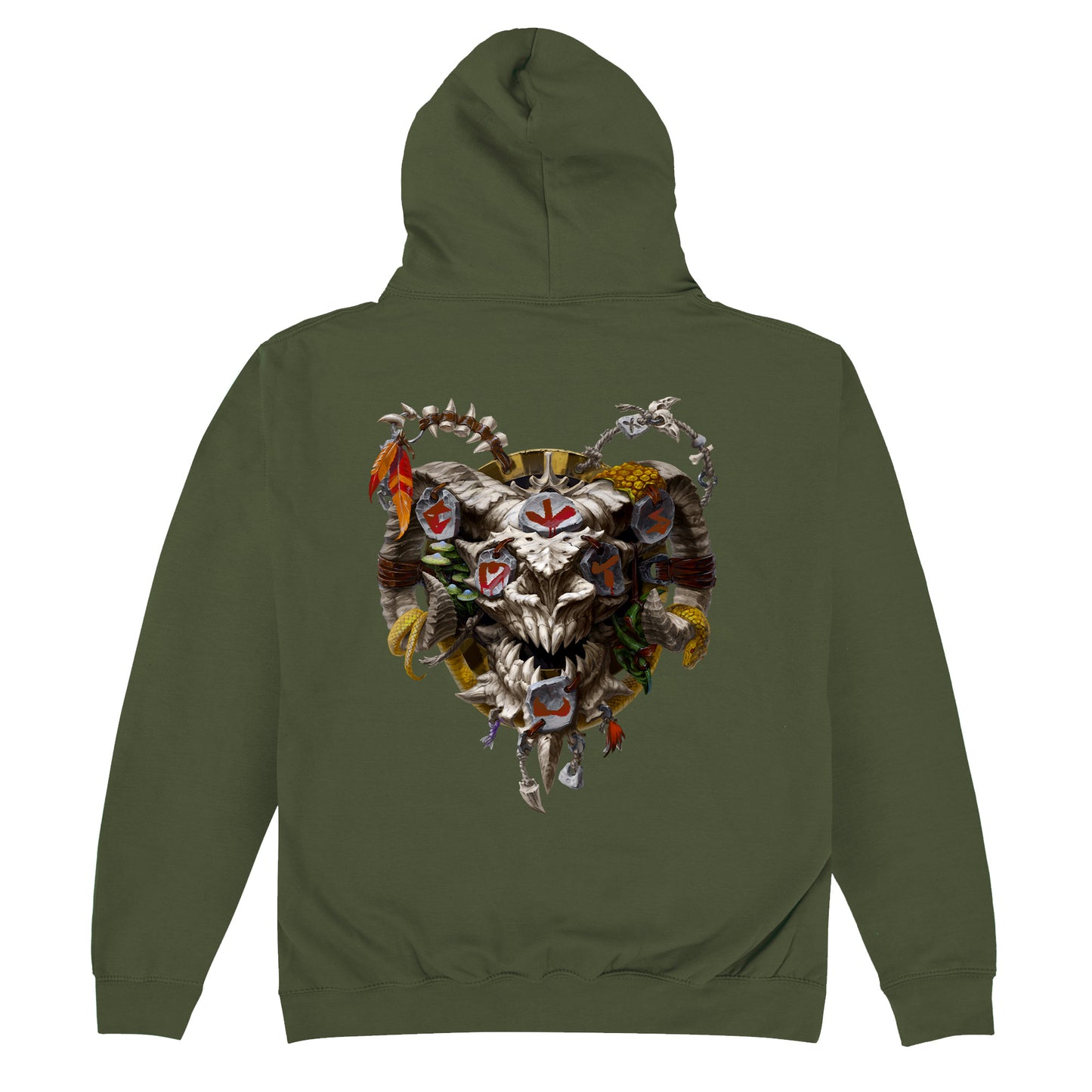 Orruk Warclans Bonesplitterz Clans logo Hoodie