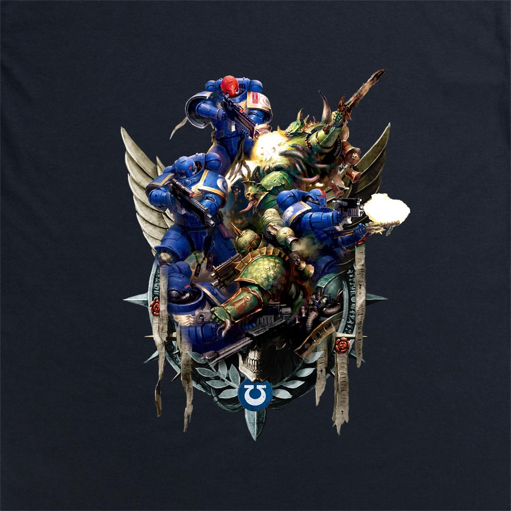 Ultramarines Versus Death Guard Hoodie