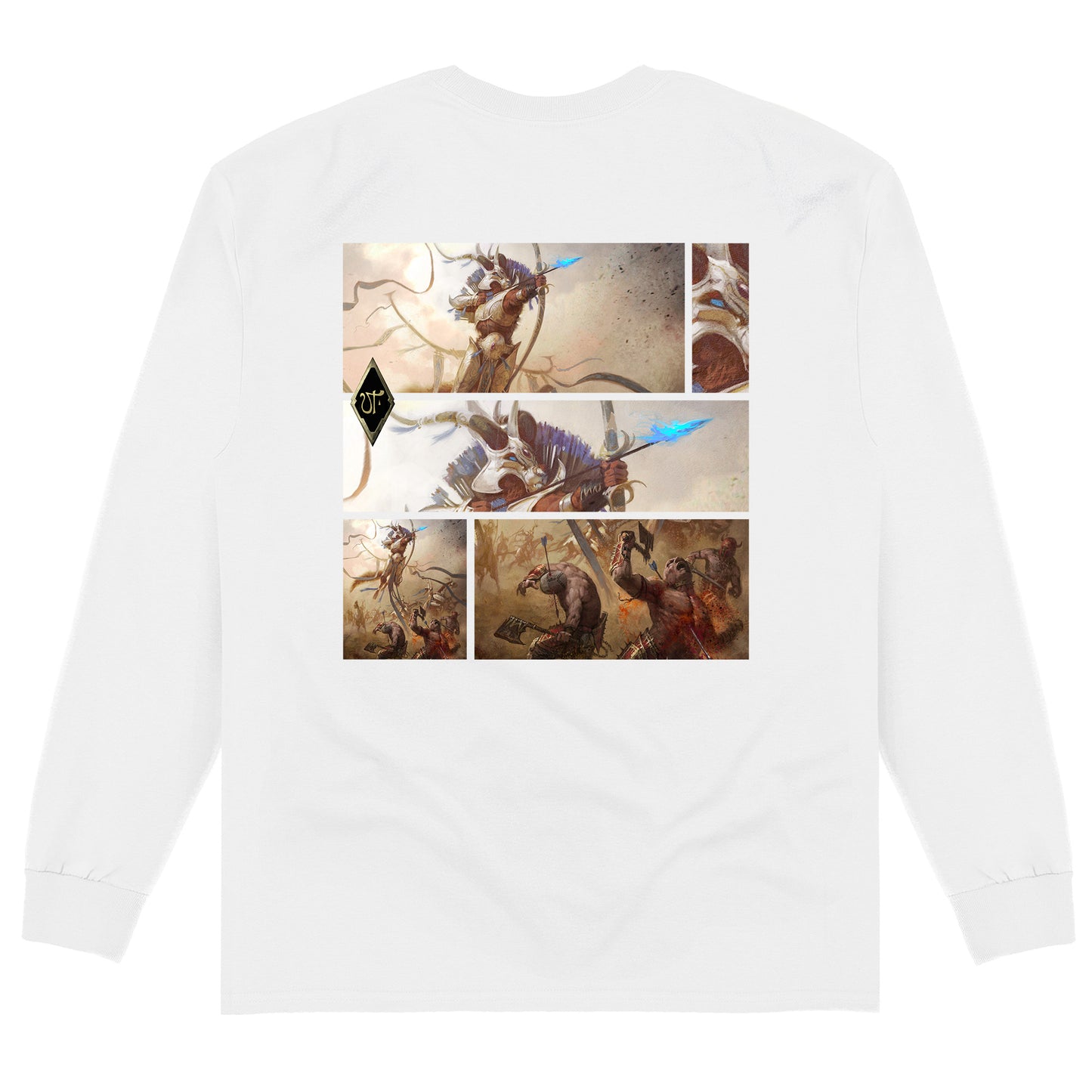 Lumineth Realm-lords Sevireth, Lord of the Seventh Wind Long Sleeved T Shirt