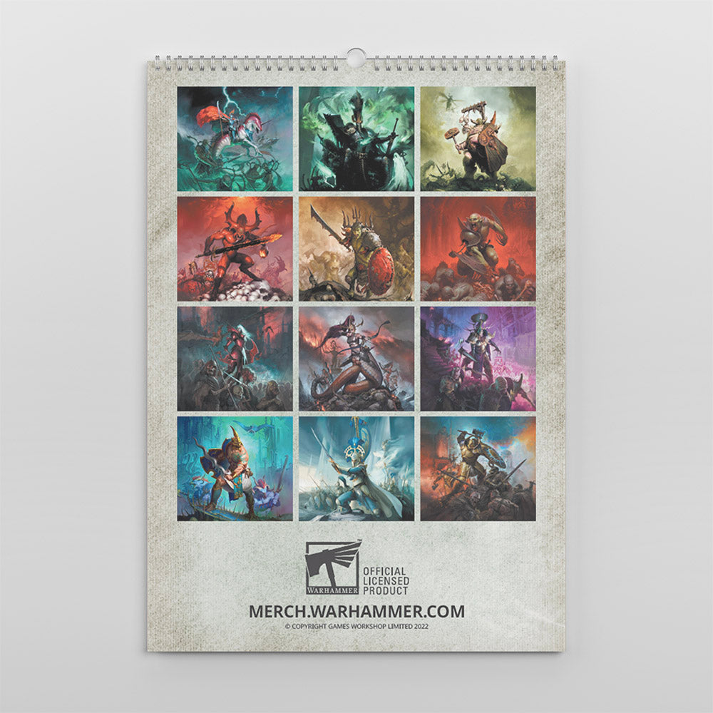 Warhammer Age of Sigmar 2024 Calendar