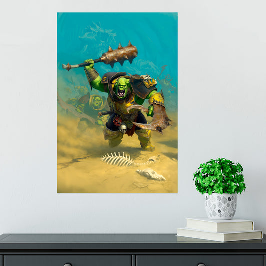 Orruk Warclans Ironjawz Poster