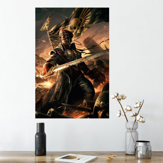Astra Militarum Commissar Poster