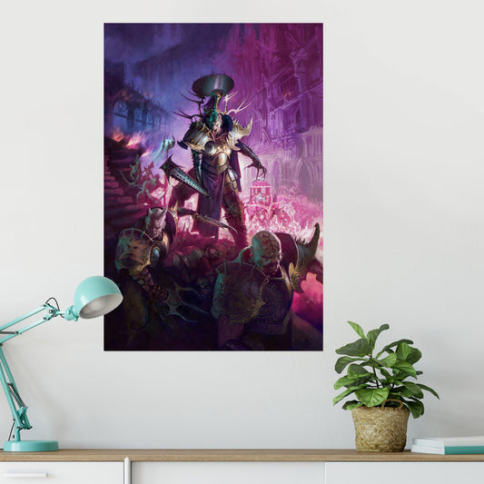 Hedonites of Slaanesh Battletome Poster