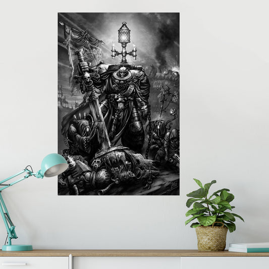 Black Templars Hellbrecht Poster