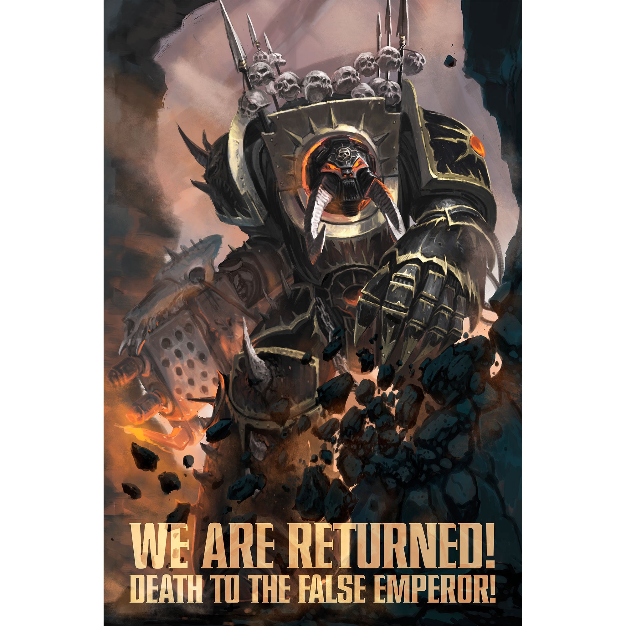 Warhammer 40k deals poster