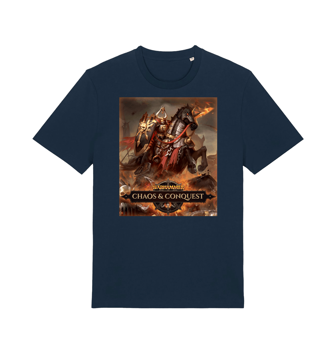 French Navy Printed T-shirt Front