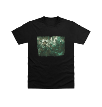 Pitch Black Necrons Skorpekh Lord Design T Shirt