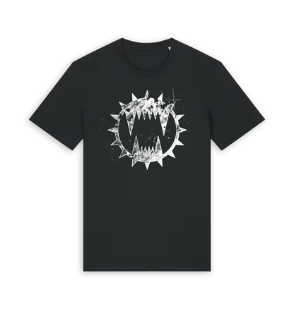 Black Printed T-shirt Front