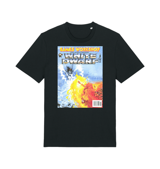 Black Printed T-shirt Front