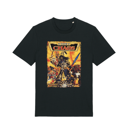 Black Printed T-shirt Front