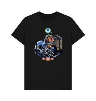 Black Premium Warhammer 40,000: Tacticus Ultramarines T Shirt