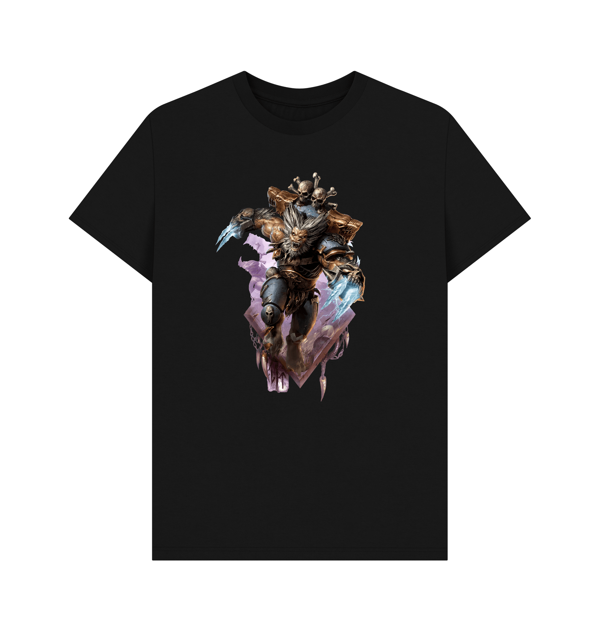 Black Space Wolves Wulfen T Shirt