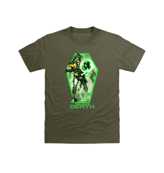 Military Green Necrons Triarch Praetorians Design T Shirt