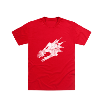 Red Salamanders Battleworn Insignia T Shirt