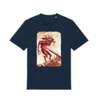 French Navy Printed T-shirt
