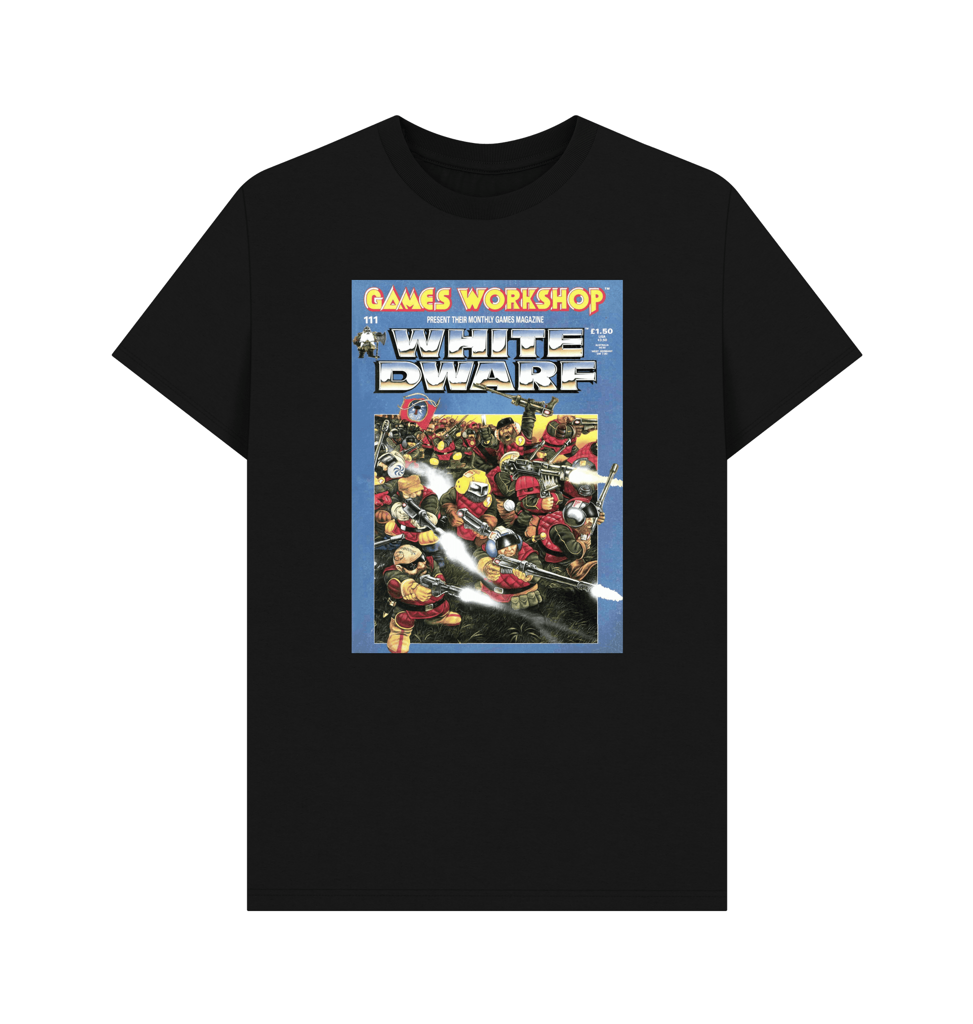 Black White Dwarf Issue 111 T Shirt