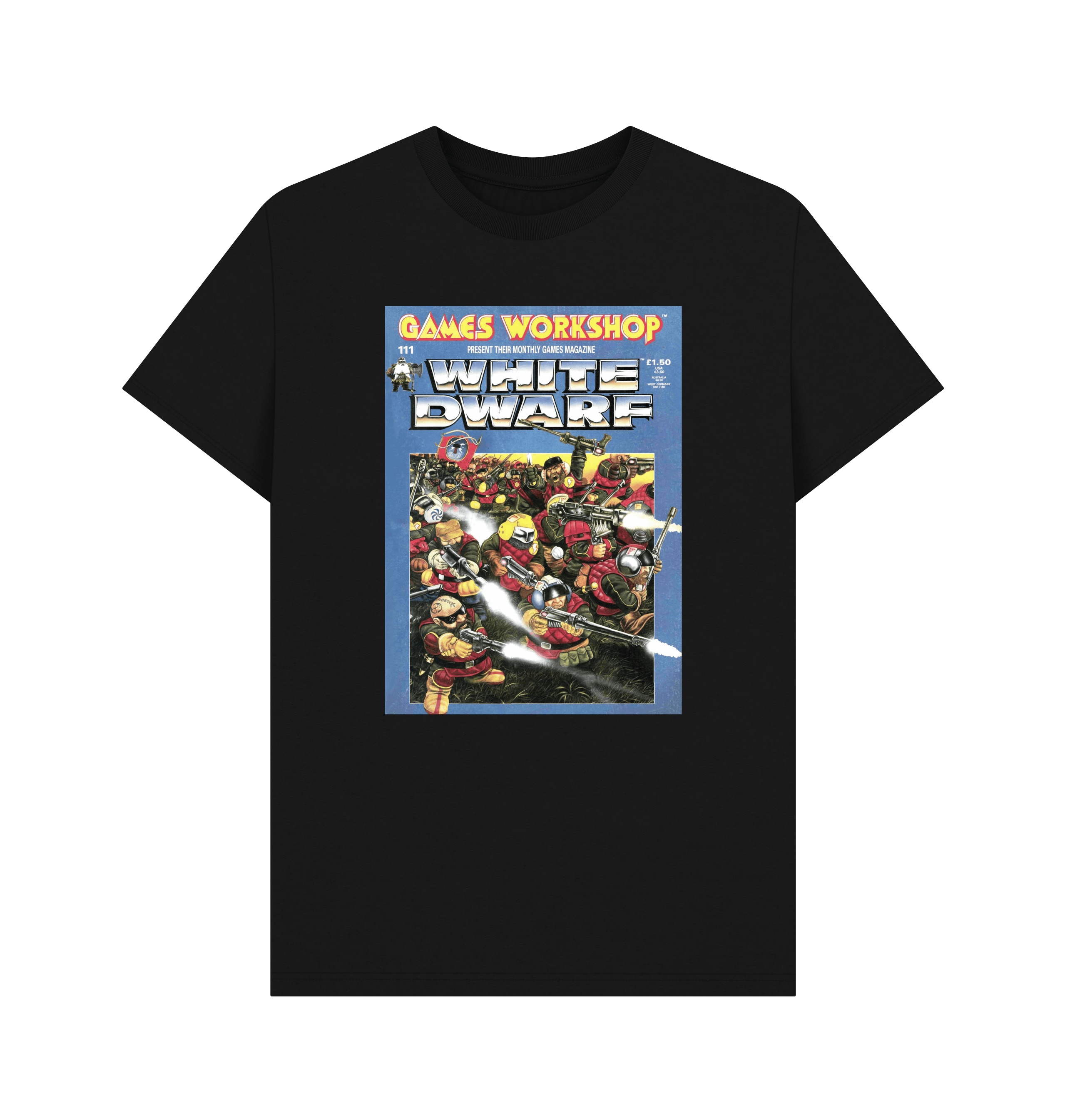 Black White Dwarf Issue 111 T Shirt