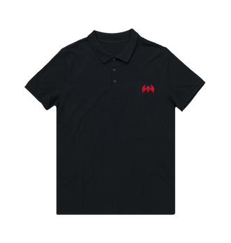 Black Flesh-eater Courts Polo Shirt