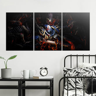 Exclusive Warhammer 40,000: Space Marine 2 Triple Displate Set