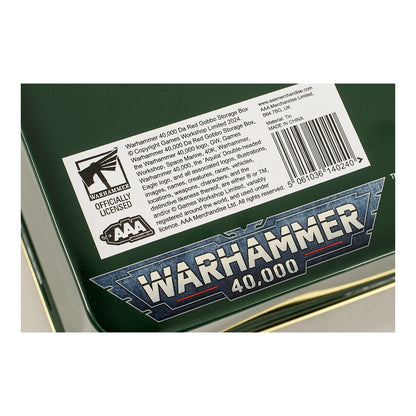 Warhammer 40,000: Red Gobbo Tin Tote — product image 9