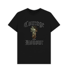 Black Premium Space Marines Courage & Honour T Shirt