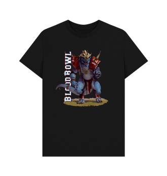 Black Blood Bowl Gwaka'moli Crater Gators Saurus T Shirt