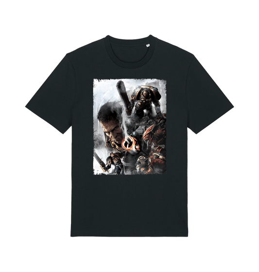 Black Printed T-shirt