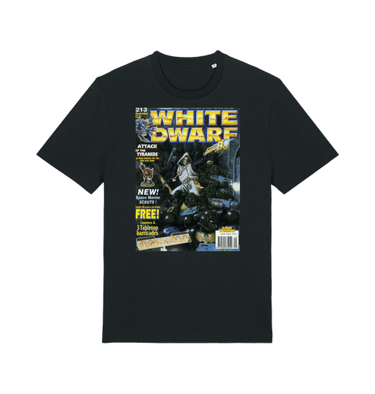 Black Printed T-shirt Front
