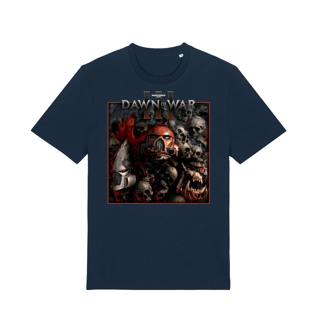 French Navy Printed T-shirt