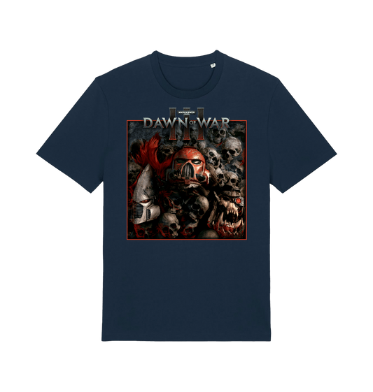 French Navy Printed T-shirt