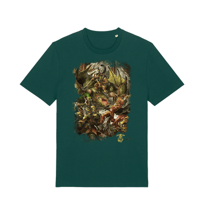 Glazed Green Printed T-shirt