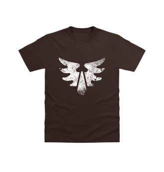 Dark Chocolate Blood Angels Battleworn Insignia T Shirt