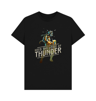 Black Stormcast Eternals Heed The Voice of Thunder T Shirt